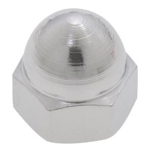 【メール便可】八幡ねじ UNF袋ナット クローム 24山 3/8 1個入