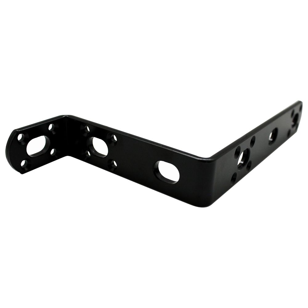 Rakuten - 【メール便可】WAKI 和気産業 補助金具ステイ NO.19 黒 4mmX25mmX146X97X42mm BS-519