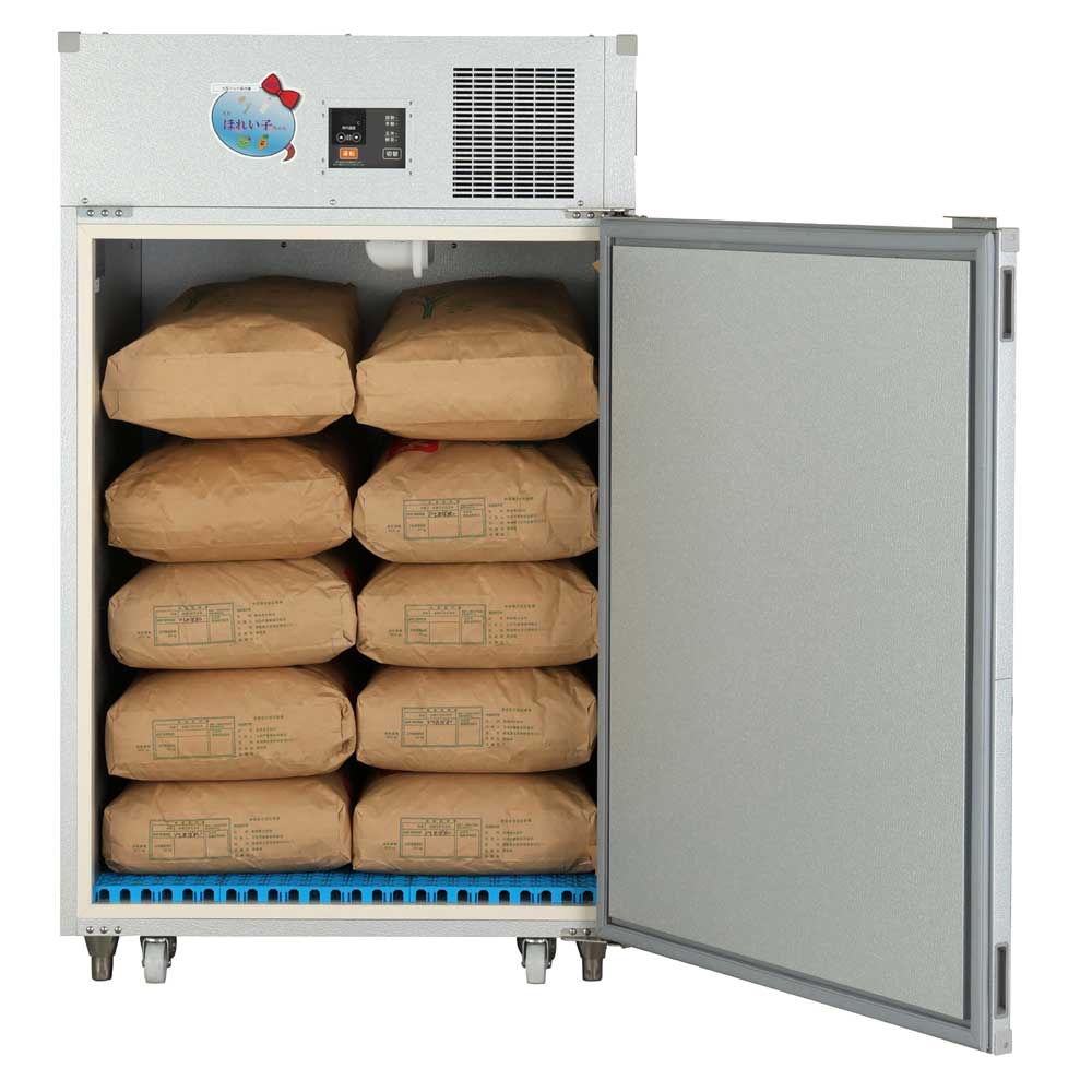 【搬入・設置費無料】関東冷熱工業 KRほれい子ちゃん Dタイプ 玄米袋30kg入10袋/5俵用 保冷庫 KRHC-DH