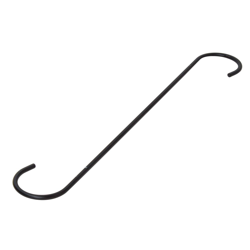 壁面を演出する収納金具「KAbette（カベッテ）」のS字フックです。 おしゃれな収納を作る事が出来ます。 線材を利用した金具なので、見た目もスッキリ！シンプルなデザインでお部屋にマッチします。 KAbetteシリーズのハンガーに掛ければ、小物吊り下げなどに便利です。お部屋、玄関、キッチン、洗面所など、オシャレな収納空間を作る事ができます。材質：スチールサイズ：寸法A35mm 寸法B300mm規格：300mm