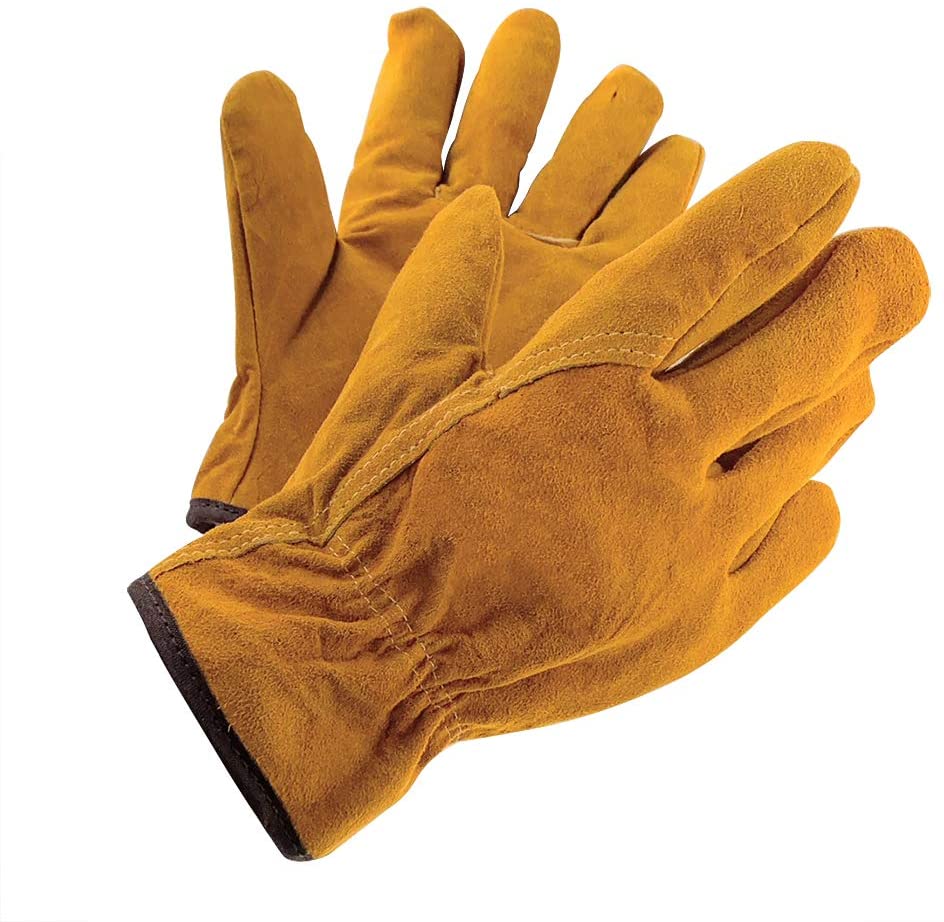 バーべーキューBBQ 耐熱牛革グローブ キャンプ 焚火 ストーブ 薪割 防寒作業用手袋 ストーブグローブ アウトドア フリーサイズ通販格安セール情報 楽天 通販