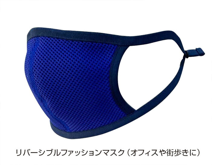 涼感スポーツマスク（ブルー/グレー/蛍光イエロー＆ブラック/蛍光グリーン＆ブラック）