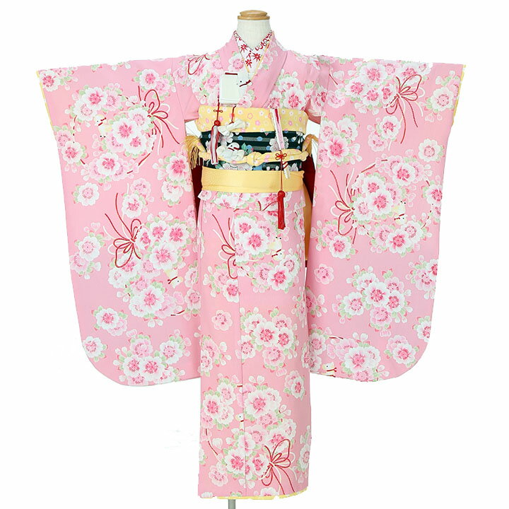 【レンタル】 七五三 7歳 女の子 着物 フルセット ( MA-PP71 ) セット 衣装 レンタル 貸衣装 かしいしょう 7歳 七歳 ジュニア 女児 女子 孫 子供 753 753 しちごさん お参り 神社 写真 記念 お祝い 写真映え 写真館 往復送料無料