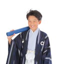 【レンタル】 小学生 男子 袴セット 卒業式 (HK_B95) 140cm 150cm 160cm 紺 紫 白 亀甲文レンタル 男の子 男児 小学校 10歳 13歳 袴 はかま ハカマ フルセット 貸衣装 和装 卒業袴 卒業 ハーフ成人式 結婚式 【往復送料無料】