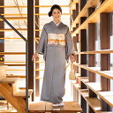 【レンタル】高級正絹 訪問着 フルセットレンタル 訪問着 薄墨色 紗綾形・流水・亀甲文様 レンタル(HO-MI211)結婚式 列席衣装 訪問着 レンタル 入学式 卒業式 お茶会 パーティー 叔母 親戚 叙勲 式典着物