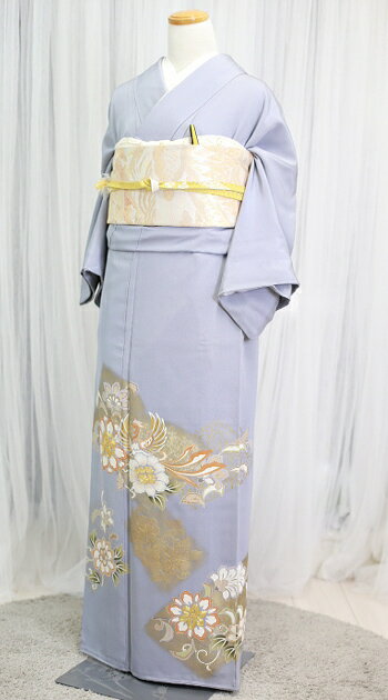 【レンタル】色留袖レンタル　IRTO-024　フルセット　往復送料無料　色留袖　レンタル　留袖　レンタル着物セット　結婚式着物　礼服　親族着物レンタル　貸衣裳(4)