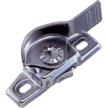 【窓用クレセント錠】　FK-38 L【左】【ステン】【トステム】【TOSTEM】【窓　鍵】【窓用補助錠】【サッシ錠】