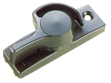 【窓用クレセント錠】　FC-123L【左】　【不二サッシ】【窓　鍵】【窓用補助錠】【サッシ錠】