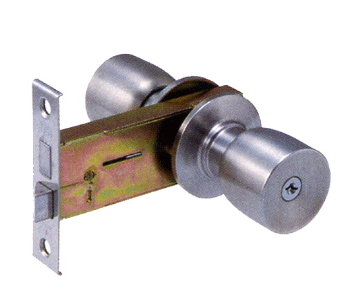 【勝手口　鍵】YKK吉田工業（ワイケーケー）勝手口錠　バックセット100mm【ドアノブ】【FSM-66】【交換用・取付用】