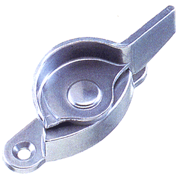 乐天商城 - 【窓用クレセント錠】　FK-49L【左】　【神鋼】【窓　鍵】【窓用補助錠】【サッシ錠】