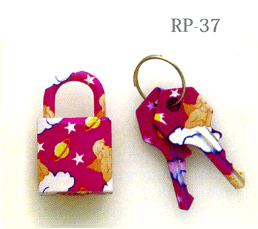 南京錠 ファッショナブルパドロックシリーズ RP-37【FUKI】【フキ】セカンドバックなど