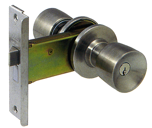 【玄関　鍵】理研　玄関錠　バックセット100mm【ドアノブ】【FSGB-36】【交換用・取付用】