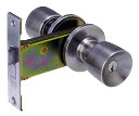 【玄関 鍵】栗山アルミ 玄関錠 バックセット100mm【ドアノブ】【FSGA-4】【交換用・取付用】(3)