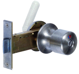 【浴室　鍵】YKK（ワイケーケー） 浴室扉錠　表示錠　バックセット100mm【ドアノブ】【FSGB-44】【交換用・取付用】