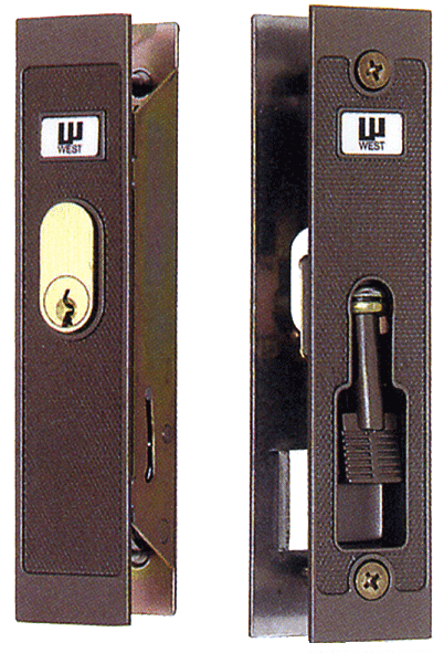 玄関 アルミサッシ用 鍵 召合せ錠【FSKH-3B】