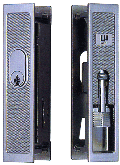 玄関　アルミサッシ用　鍵　召合せ錠【FSKH-1】