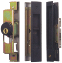 玄関 YKKアルミサッシ れん新和風・他用 鍵 引戸錠2点セット【FSAS-155】
