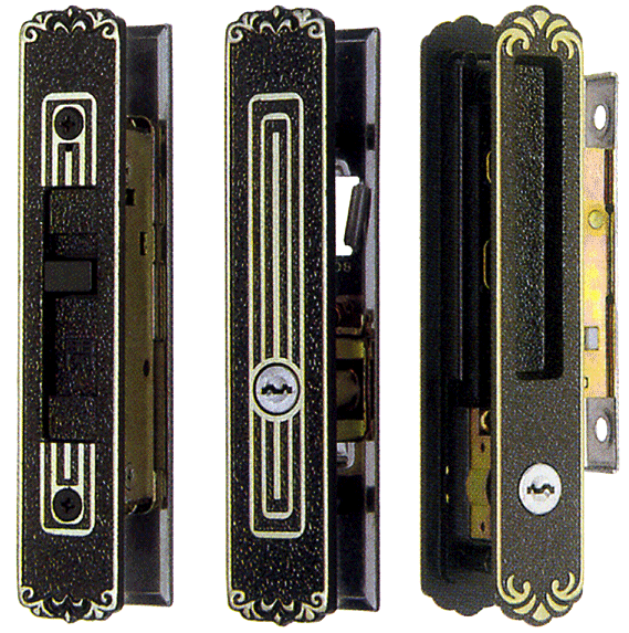 玄関　アルミサッシ用　鍵　引戸錠セット【FSKH-207】