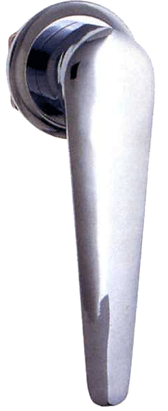 乐天商城 - 【ハンドル錠】HN-14　F型ハンドル（鍵なし）【配電盤】【分電盤】【ロッカー】【書庫】