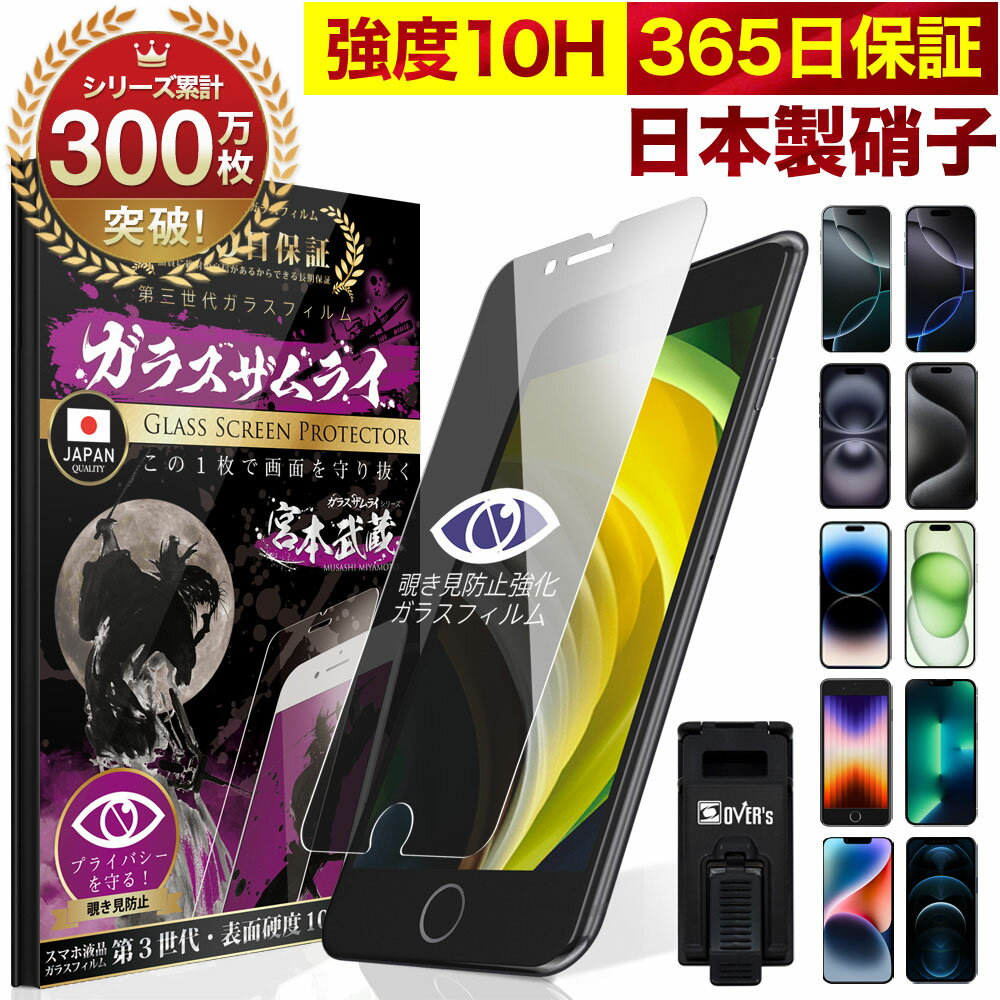 【覗き見防止】 iPhone ガラスフィルム 反射防止 iPhone15 iPhone15pro 保護フィルム iPhone 14 promax plus 13 mini SE ( 第3世代 / ..