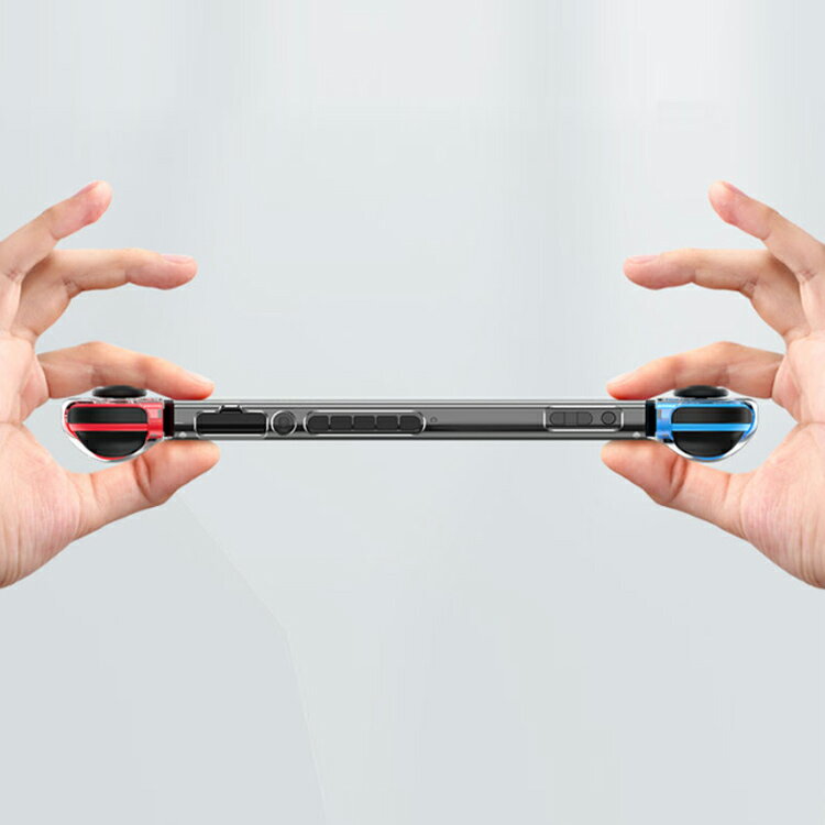 Switch カバー Nintendo スイッチ ケース 透明カバー 分離設計 保護ケース 超薄型 耐衝撃 ソフトケース ドック対応 Joy-Con コントローラー 指紋防止
