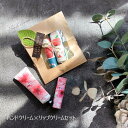 ギフト ハンドクリーム リップ リップクリーム プレゼント セット コスメ 日本製 ミモザ さくら りんご ラッピング おしゃれ 誕生日 彼女 友達 母 妻 出...