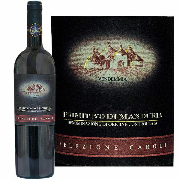 ＼赤ワイン フルボディ 辛口 DOC／イタリア産 750ml プリミティーヴォ ディ マンドゥリア プーリア primitivo di manduria vino rosso