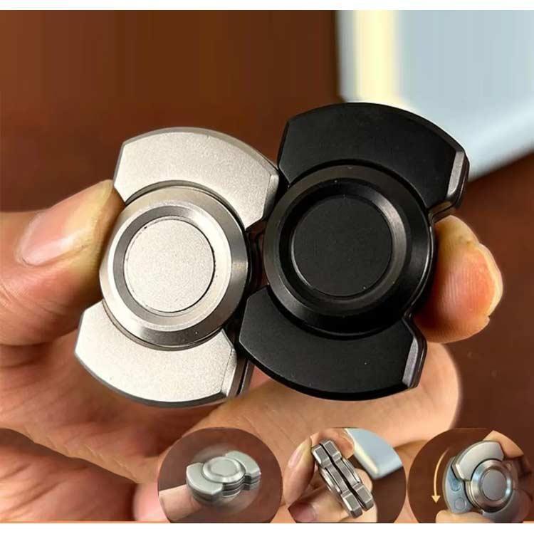 ハンドスピナー 超 小型 指スピナー 玩具 おもちゃ ストレス 解消 集中力 アップ 禁煙 ADHD 指遊び 通勤 眠気冷まし ベアリング インスタ映