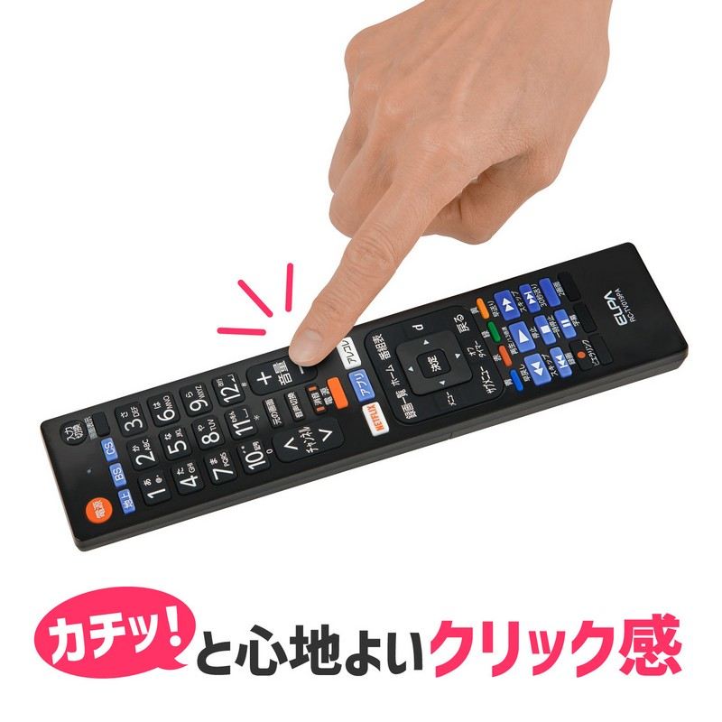 BRIEDGE BY 古河産業のELPA 朝日電器 テレビリモコン パナソニック用 4901087219087 RC-TV019PA｜アングル3