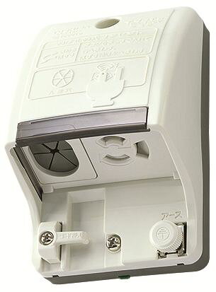2セット 入線機能付防水コンセント DC1491E(W) 4974550025645 東芝ライテック