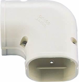 因幡電工 SK-100-I スリムコーナー平面90° アイボリー