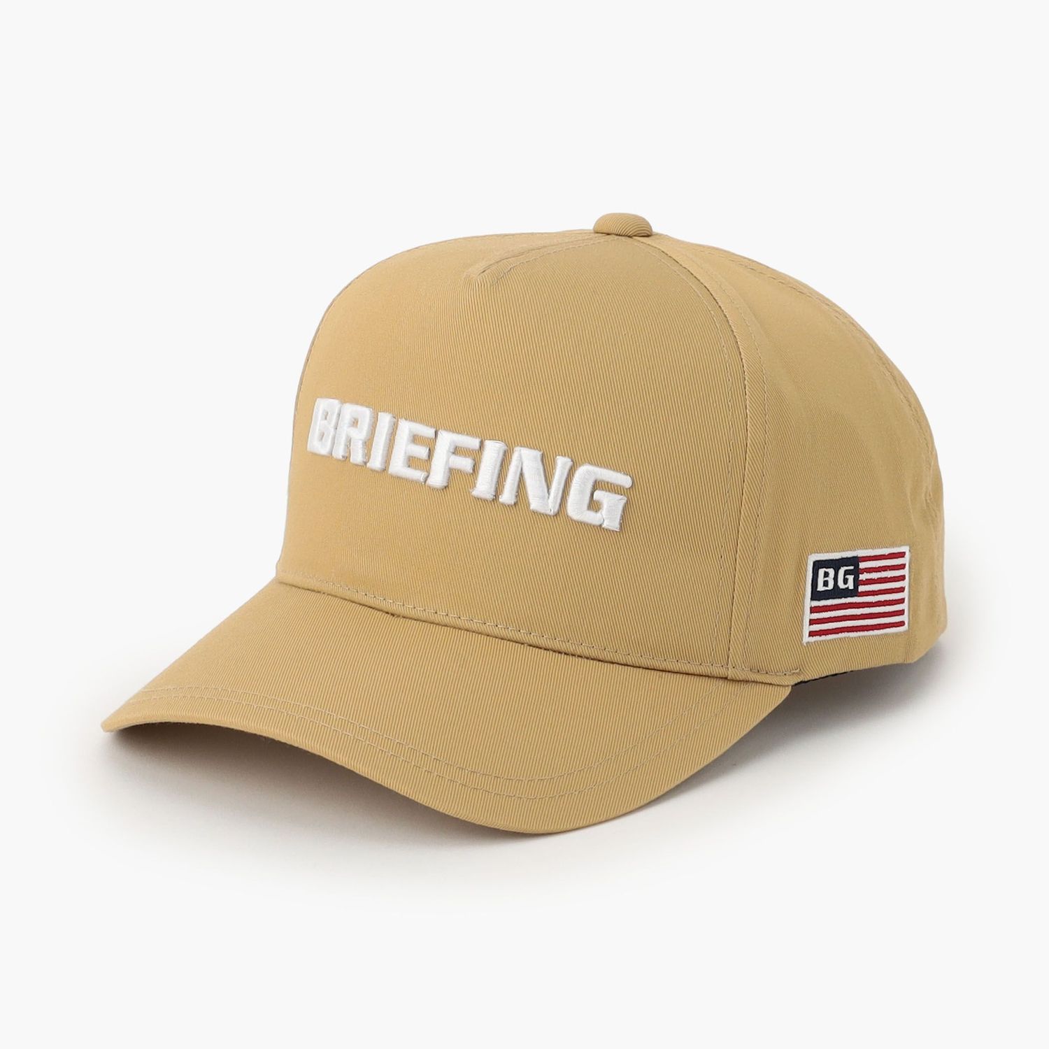 【BRIEFING公式】MEN’S BASIC FRONT PANEL CAP（帽子／キャップ／ゴルフ／GOLF）
