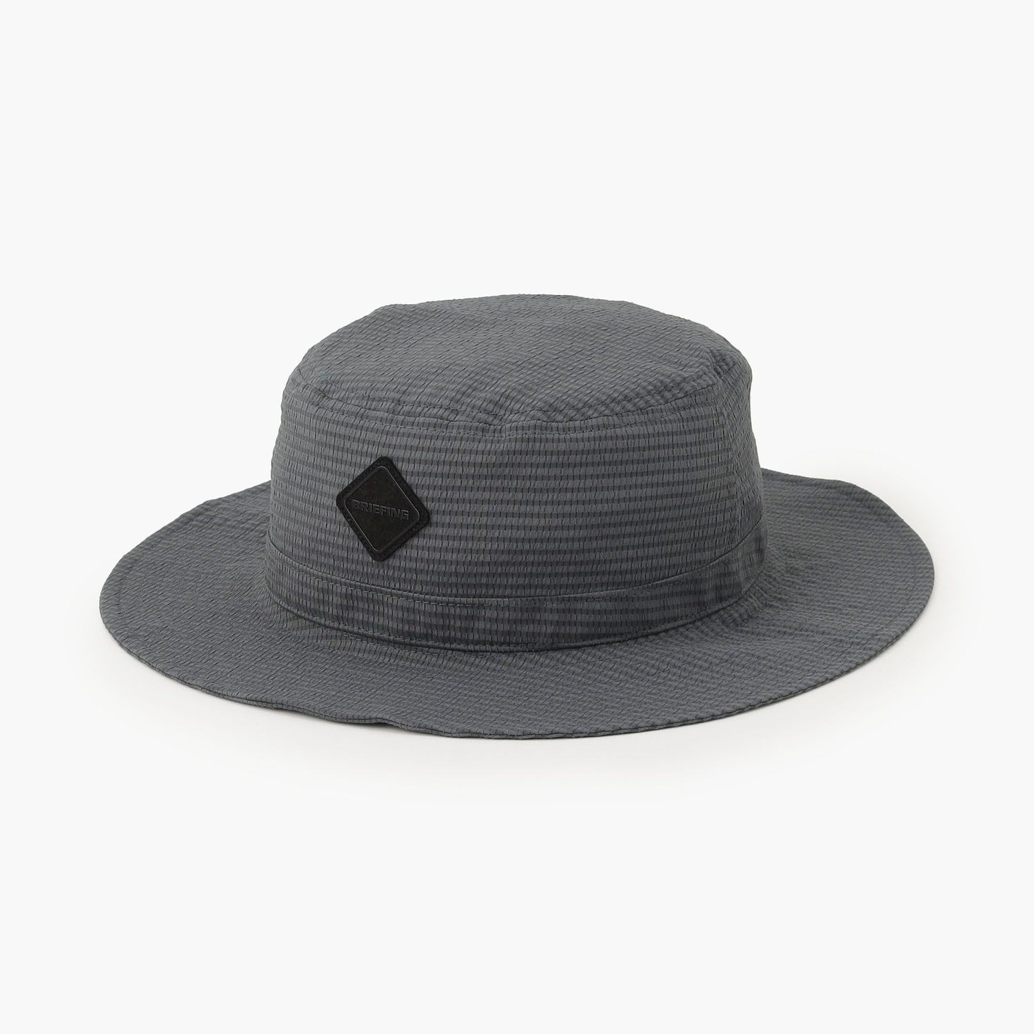 【BRIEFING公式】MEN’S SEERSUCKER WIDE HAT