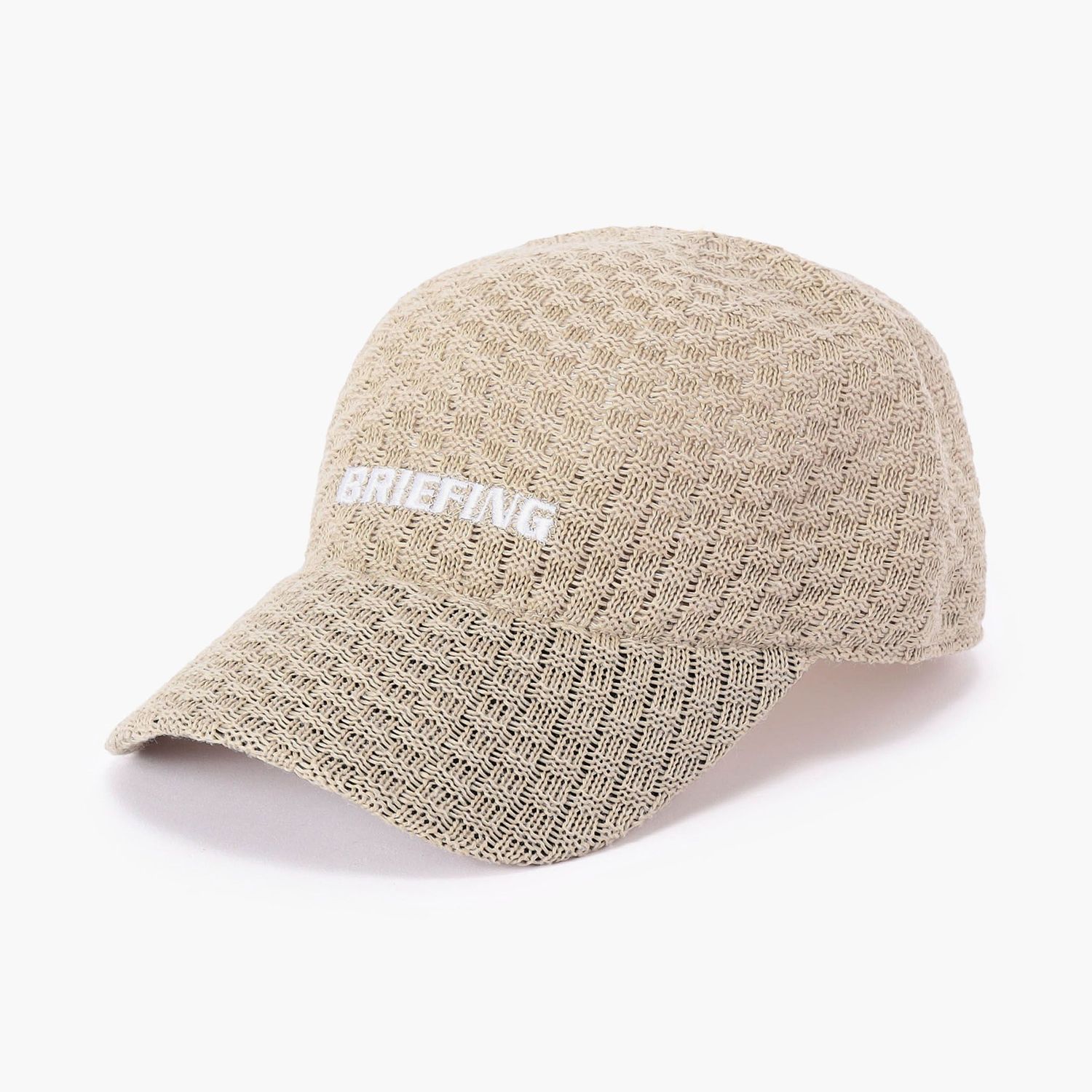 乐天商城 - 【BRIEFING公式】MEN'S BASKET WEAVE CAP（キャップ/ポリエステル/バスケットウィーブ/カゴ目編み/GOLF/ゴルフ）
