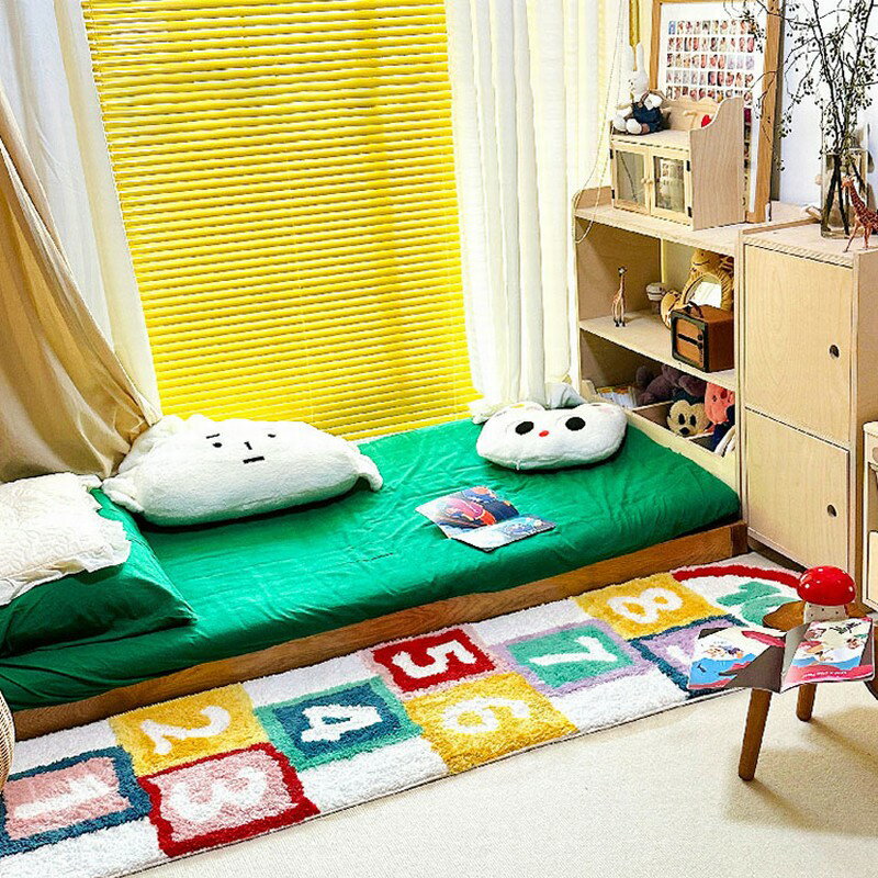 【レビュー特典あり】プレイマット 子ども 道路 ベビーマット やわらかクッションマット ベビー 道路マット 騒音緩和 衝撃吸収 防音 防炎 子ども 子供屋飾り キッズ 道路 シームレス 北欧 厚手 防音 おしゃれ シームレス 床暖房対応 入園祝 入学祝 クリスマス プレゼント [3]