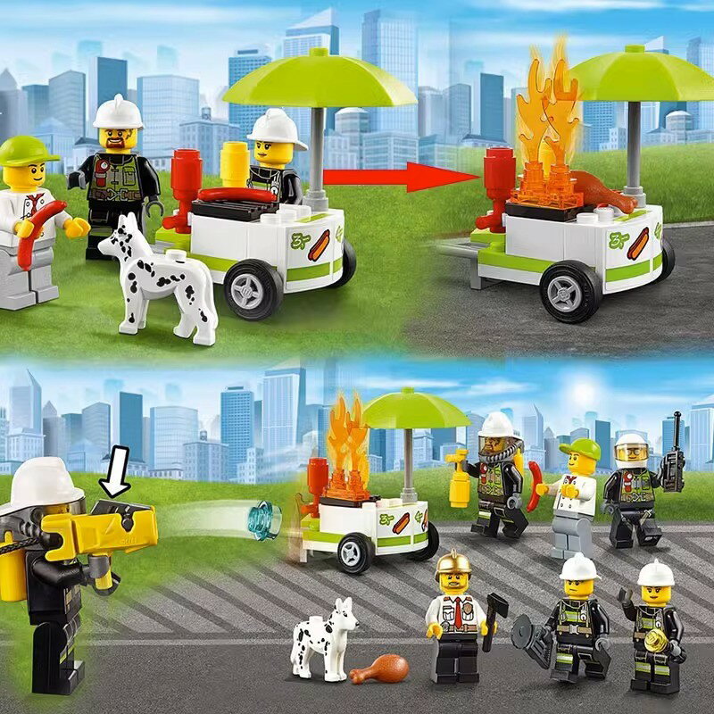 【全店ポイント5倍】レゴ互換 ブロック おもちゃ 消防署 レゴ互換 レゴブロック互換 消防署センター レゴブロック おもちゃ 子ども 1068PCS ミニフィグ6体 消防車 クリスマス プレゼント 小学生 レゴブロック レゴ互換 ブロックおもちゃ シティ レゴ交換品シティ 3