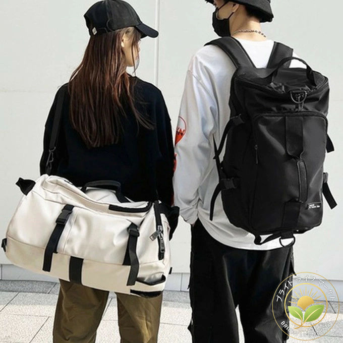 40L リュックサック ナイロン カジュアル 大容量 メンズ・レディース兼用 ダッフルバッグ 4WAY ボストンバッグ リュック