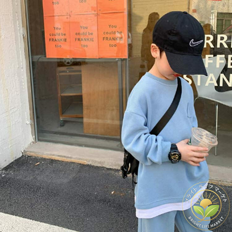 トレーナー カジュアルセット カジュアルセット セットアップ 上下セット 子供服 男の子 スウェット キ..
