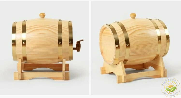 オークワイン樽 ミニオーク樽 ビールサーバー ウイスキー樽 1.5L 3L 木製 保存容器...