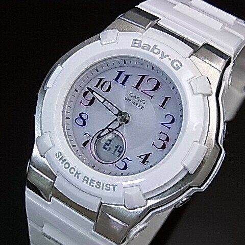 CASIO/Baby-G/Tripper【カシオ/ベビーG/トリッパー】ソーラー電波腕時計 レディース ホワイト BGA-1100GR-7BJF(国内正規品)