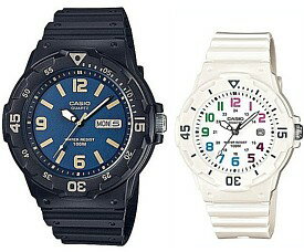 ■メール便配送■CASIO/Standard【カシオ/スタンダード】アナログクォーツ ペアウォッチ 腕時計 ラバーベルト ブラック/ホワイト 海外モデル【並行輸入品】MRW-200H-2B3/LRW-200H-7B ■メール便配送■CASIO/Standard【カシオ/スタンダード】アナログクォーツ ペアウォッチ 腕時計 ラバーベルト ブラック/ホワイト 海外モデル【並行輸入品】MRW-200H-2B3/LRW-200H-7B
