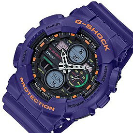 CASIO/G-SHOCK【カシオ/Gショック】アナデジコンビモデル メンズ腕時計 パープル 海外モデル【並行輸入品】GA-140-6A
