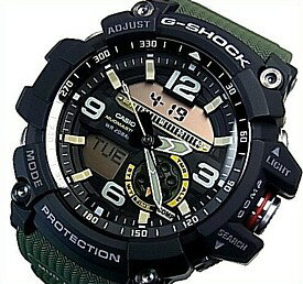 CASIO/G-SHOCK【カシオ/Gショック】MUDMASTER/マッドマスター マッドレジスト&ツインセンサー搭載 メンズ腕時計 モスグリーン(国内正規品)GG-1000-1A3JF