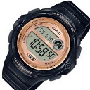 CASIO/カシオ ランニングウォッチ レディース腕時計 ブラック/ピンク 海外モデル【並行輸入品】LWS-1200H-1A