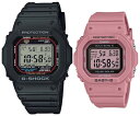 CASIO/G-SHOCK/Baby-G【カシオ/Gショック/ベビーG】ペアウォッチ ソーラー電波腕時計 ブラック/ピンク(国内正規品)GW-M5610U-1JF/BGD-5650-4JF