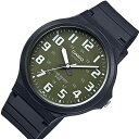 ■メール便配送■CASIO/Standard【カシオ/スタンダード】メンズ腕時計 アナログモデル ラバーベルト ブラック/モスグリーン 海外モデル【並行輸入品】MW-240-3B(2)