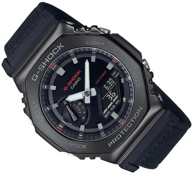 CASIO/G-SHOCK【カシオ/Gショック】メンズ腕時計 メタルケースモデル クロスバンド 海外モデル【並行輸入品】GM-2100CB-1A