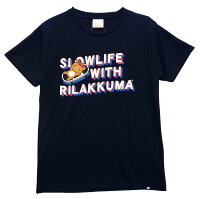 送料無料(メール便)代引き決済不可【KRX2356M】メンズtシャツ リラックマ 半袖 ハニカムメッシュ Tシャツ キャラクター キャラT 漫画 映画 アニメ コミック クルー ネック メンズ レディース 兼用 インナー ネイビー サックス ピンク M L サイズ