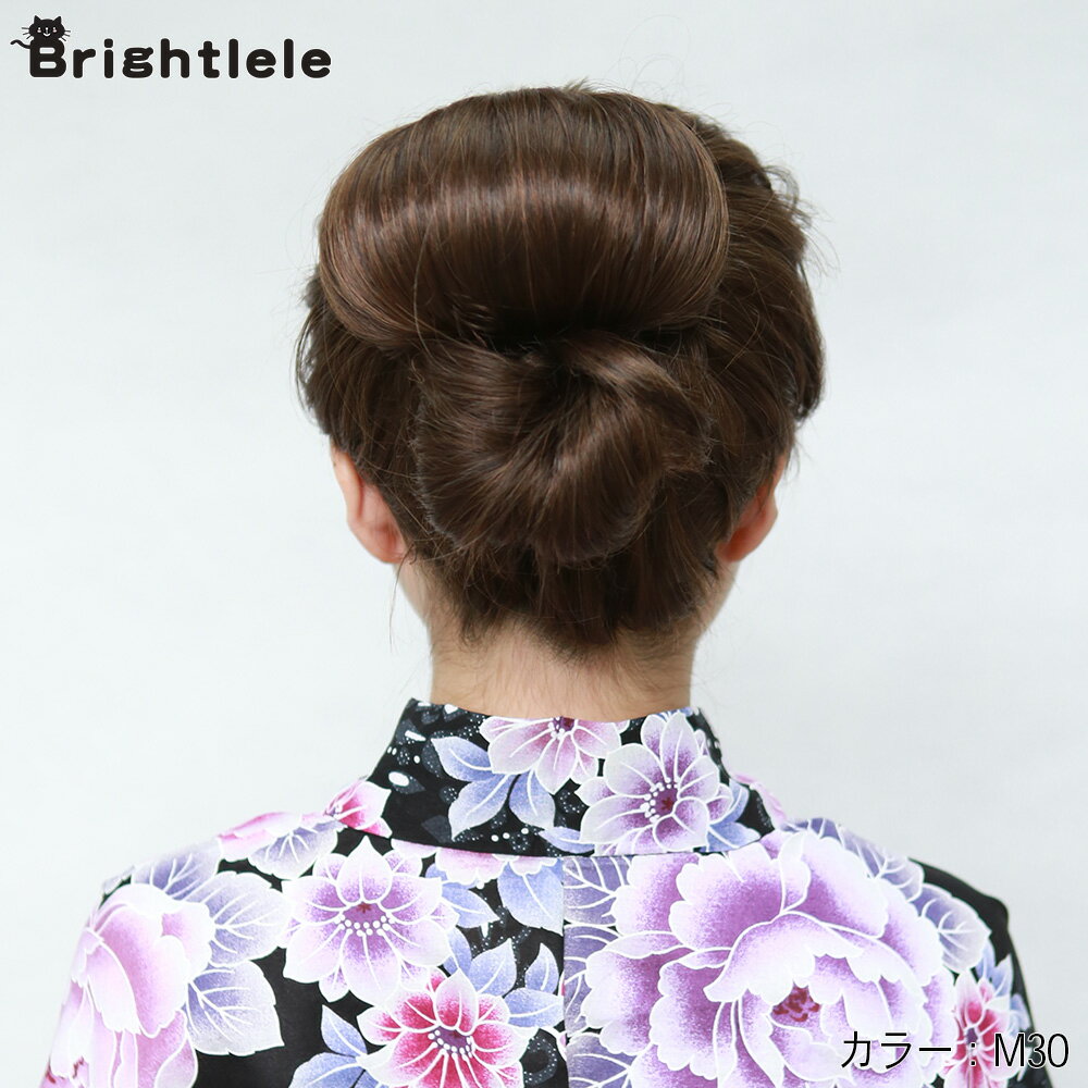 カラートップ ヘアートップ 日本髪やまとめ髪 お団子 地毛やウィッグの中に入れて髪型を簡単にボリュームup 毛たぼ 髪型簡単ボリュームup かつら 部分ウィッグ すき毛 つけ毛 キッズ 黒 茶 和装 ヘアアレンジ 浴衣 和装ウィッグ 大注目 日本髪 卒業式 成人式 アップ