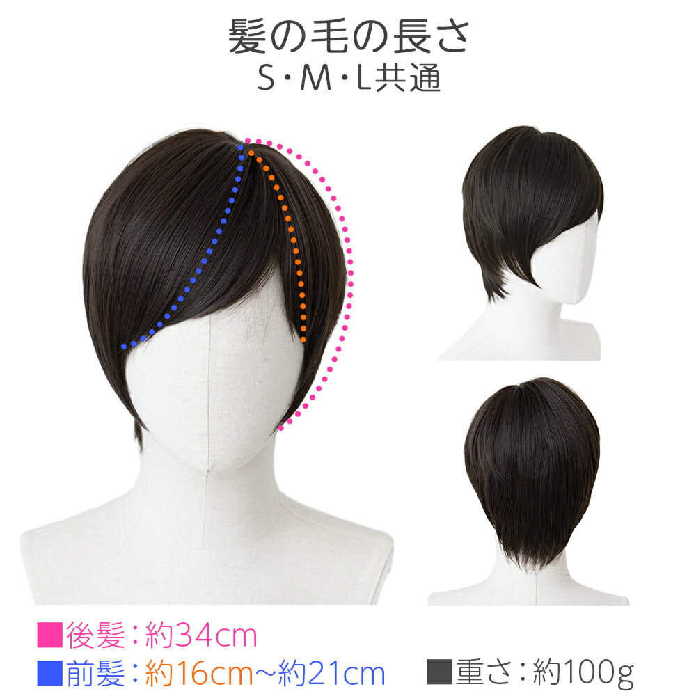 S M Lサイズから選べるようになりました ウィッグ ショート マニッシュ 可愛い どちらも叶う大人美人ショート 流したりふわっと立ち上げたりのアレンジが簡単 マニッシュラフショート 自然 送料無料 フルウィッグ ボブ ウイッグ 男装 ショートヘア グラデーション